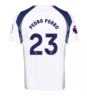 Tottenham Hotspur Pedro Porro #23 Hjemmebanetrøje 2025-26 Kortærmet